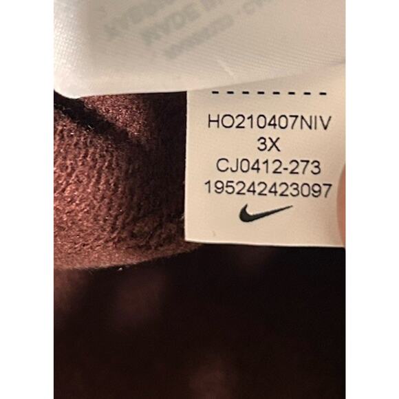 Nike Sportswear Club Fleece Joggers ~ Plus Size Women's Sz 3X Maroon CJ0412-273 - Picture 7 of 9